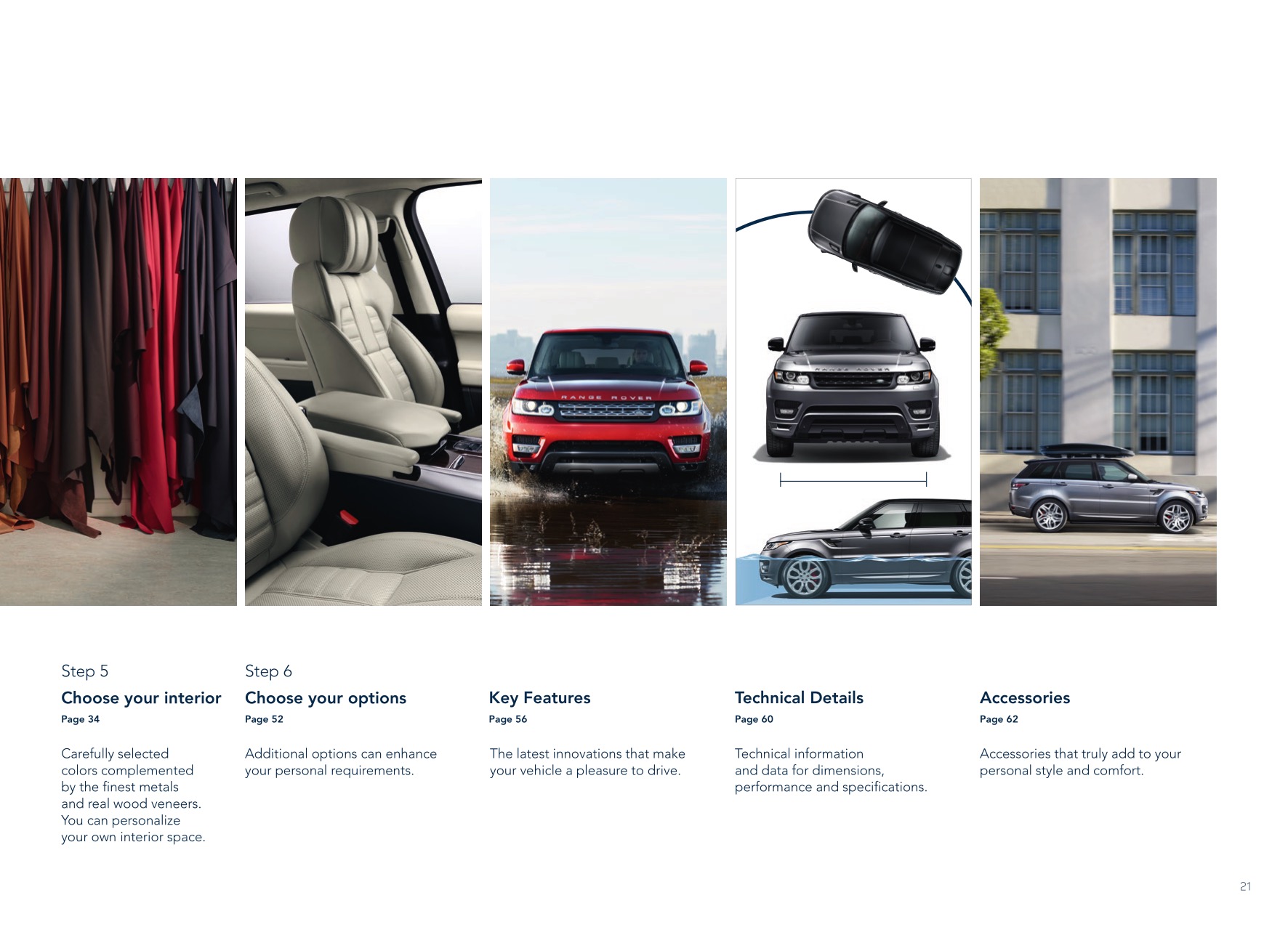 2015 Range Rover Sport Brochure Page 74